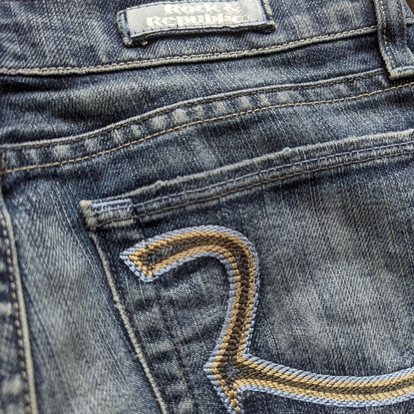 Rock & Republic Roth Vintage Y2K Flare Bootcut Jeans Sz 25 light wash - Picture 5 of 8